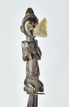 MC1725 Rare Hache de prestige Luba Ceremonial Axe herminette Congo Rdc