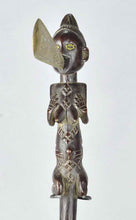 MC1725 Rare Hache de prestige Luba Ceremonial Axe herminette Congo Rdc