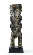 MC1348  Belle statuette zigzag Yanda Zande Azande figure Ubangi Congo Rdc