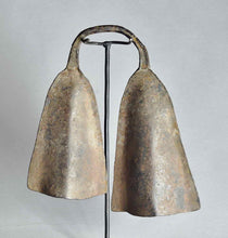 MC1987 Rare double Cloche métal MONGO Congo Rdc Gong Bell