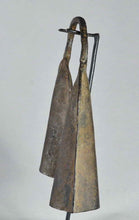 MC1987 Rare double Cloche métal MONGO Congo Rdc Gong Bell