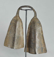 MC1987 Rare double Cloche métal MONGO Congo Rdc Gong Bell