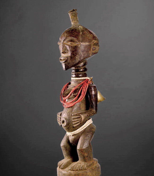 MC1484 Superbe Fétiche Songye 57cm Power Figure Congo Rdc