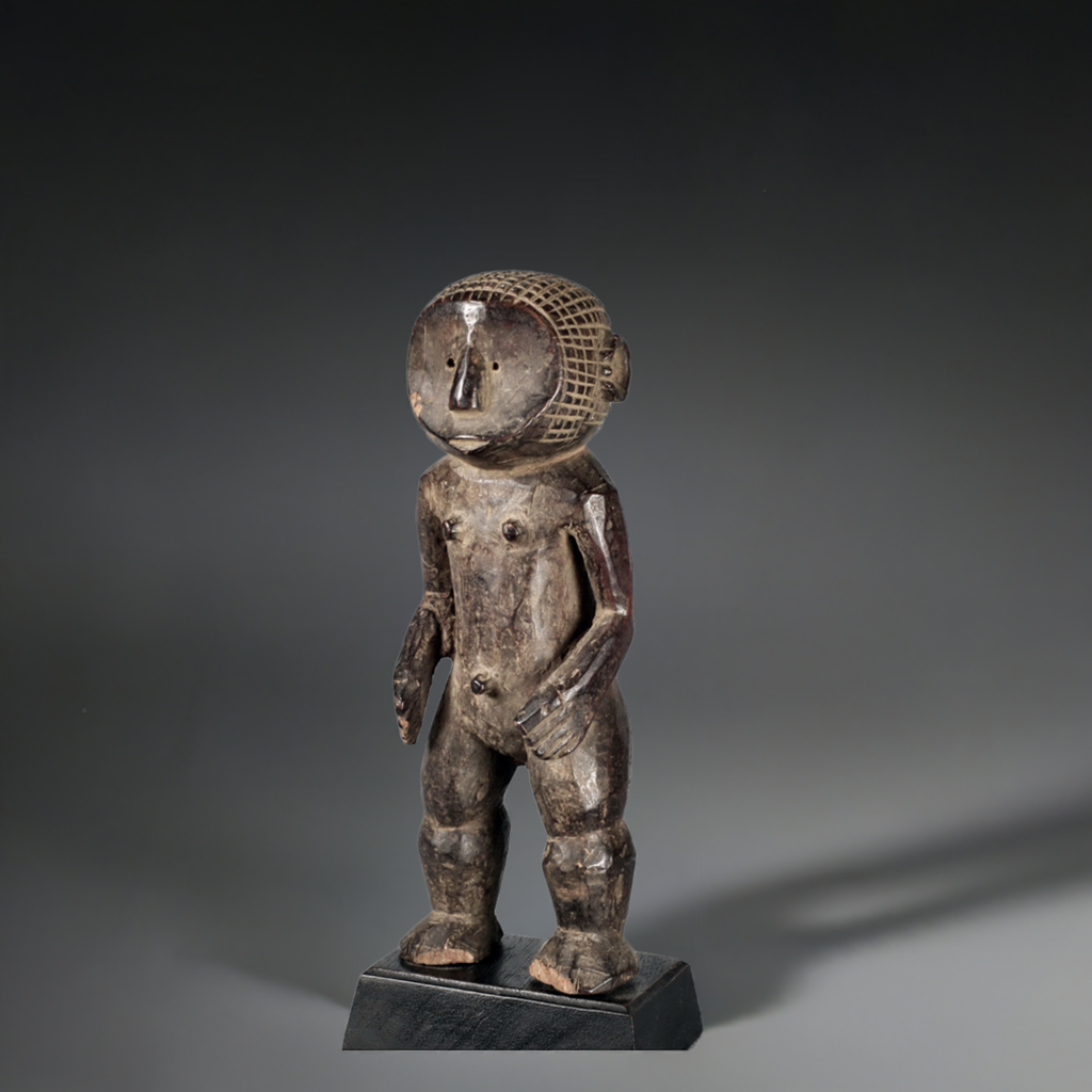 VENDU / SOLD ! MC1358 Belle statue NGBAKA Bwaka Figure Ubangi Oubangui Congo Rdc