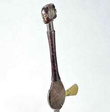 VENDU / SOLD ! MC1788 Belle Hache de prestige Luba Ceremonial Axe herminette Congo Rdc