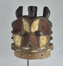 MC0747 Masque heaume ALUNGA BEMBE Congo Rdc African Mask