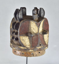 MC0747 Masque heaume ALUNGA BEMBE Congo Rdc African Mask