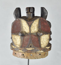 MC0747 Masque heaume ALUNGA BEMBE Congo Rdc African Mask