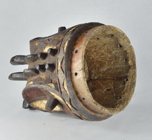 MC0747 Masque heaume ALUNGA BEMBE Congo Rdc African Mask