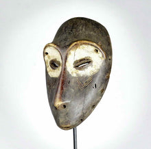 VENDU / SOLD ! MC1903 Elegant et puissant masque idimu Lega Bwami cult Mask Congo RDC