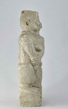 MC2024 Couple Bakongo statue en pierre Ntadi stone figure Congo Rdc