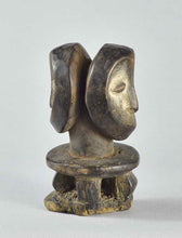 Réservé / Reserved ! MC1934 Très rare statuette janiforme LEGA sur tabouret Kisumbi Kya Kindi