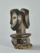 Réservé / Reserved ! MC1934 Très rare statuette janiforme LEGA sur tabouret Kisumbi Kya Kindi