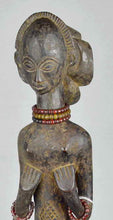 MC1842 Grande (53cm) statue cultuelle féminine Luba Cute Female Figure Congo Rdc