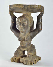 VENDU / SOLD ! MC1881 Tabouret à cariatide LUBA stool