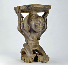 VENDU / SOLD ! MC1881 Tabouret à cariatide LUBA stool
