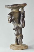 MC1789 Beau Tabouret à caryatide Luba cariatid stool Congo Rdc