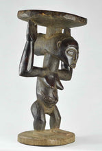 MC1789 Beau Tabouret à caryatide Luba cariatid stool Congo Rdc