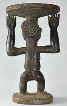 MC1789 Beau Tabouret à caryatide Luba cariatid stool Congo Rdc