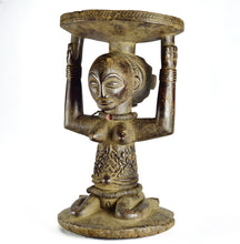VENDU / SOLD ! MC1426 Superbe Tabouret à Caryatide Luba  Stool Congo Rdc