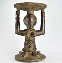VENDU / SOLD ! MC1426 Superbe Tabouret à Caryatide Luba  Stool Congo Rdc
