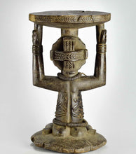 VENDU / SOLD ! MC1426 Superbe Tabouret à Caryatide Luba  Stool Congo Rdc