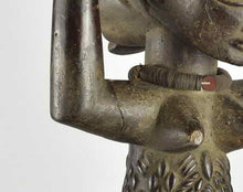 VENDU / SOLD ! MC1426 Superbe Tabouret à Caryatide Luba  Stool Congo Rdc