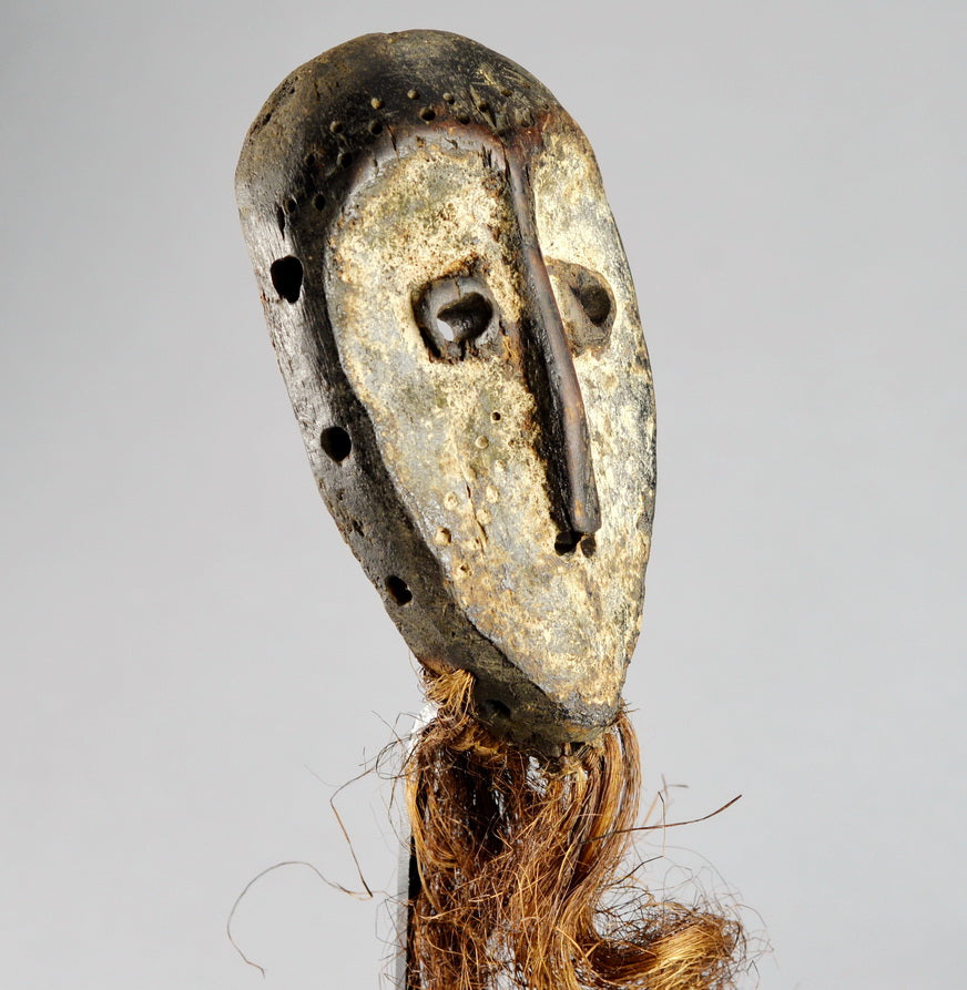 VENDU / SOLD ! MC1451 Joli petit masque Lukwakongo LEGA culte du Bwami Congo Mask