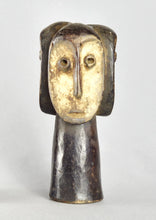 VENDU / SOLD ! MC1606 Belle statuette 3 têtes Lega Three-headed Figure Congo African Art