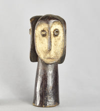 VENDU / SOLD ! MC1606 Belle statuette 3 têtes Lega Three-headed Figure Congo African Art