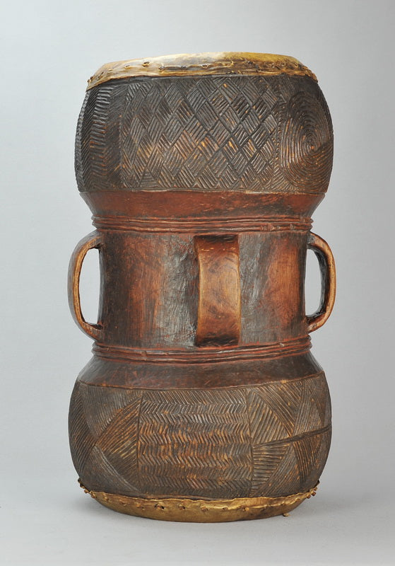 MC1234 Grand tambour Tshokwe Chokwe drum Angola Congo Rdc