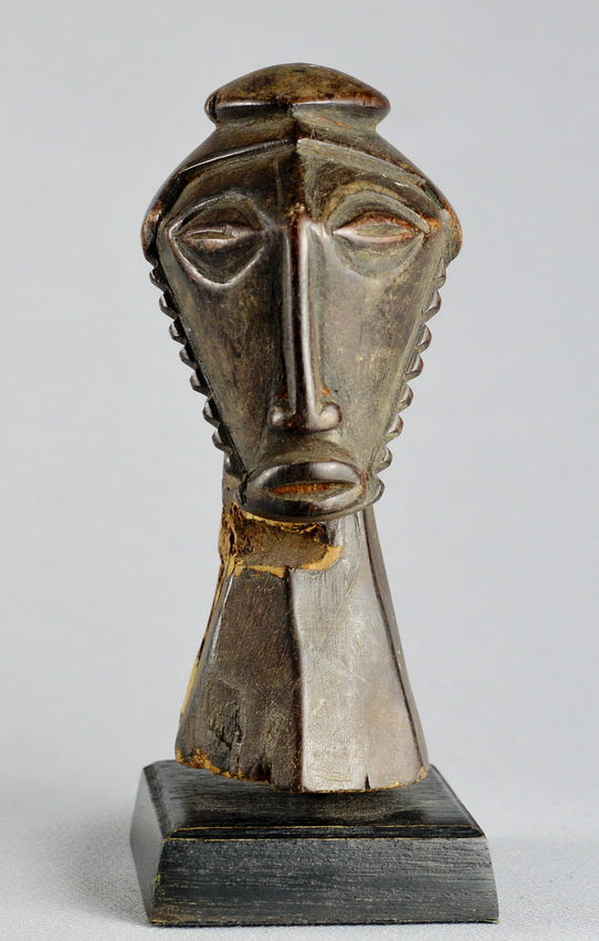 VENDU / SOLD !  MC1297 Ase'a, Statuette Bembe Pre-Bembe janus figure
