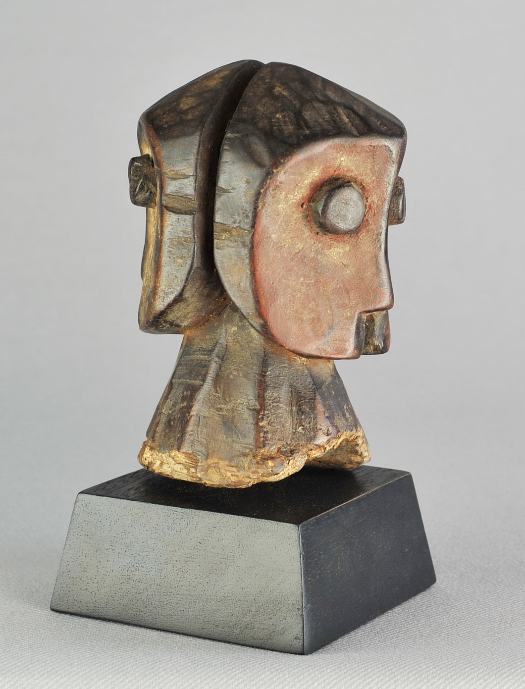 VENDU / SOLD ! KALUNGA Charme Amulette BEMBE Alunga talisman charm janus magical figure MC0983