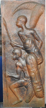 VENDU / SOLD ! MC0524 Gabriel KALUMBA - Plaques monumentales cuivre dinanderie