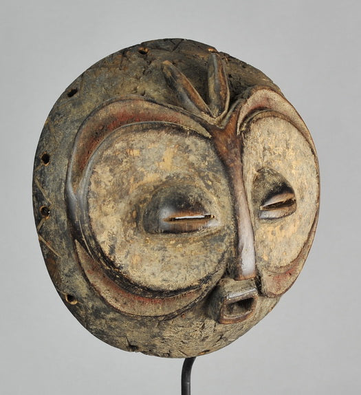 VENDU / SOLD ! MC1144 BEMBE masque zoomorphe hibou  Owl Mask -Congo Rdc