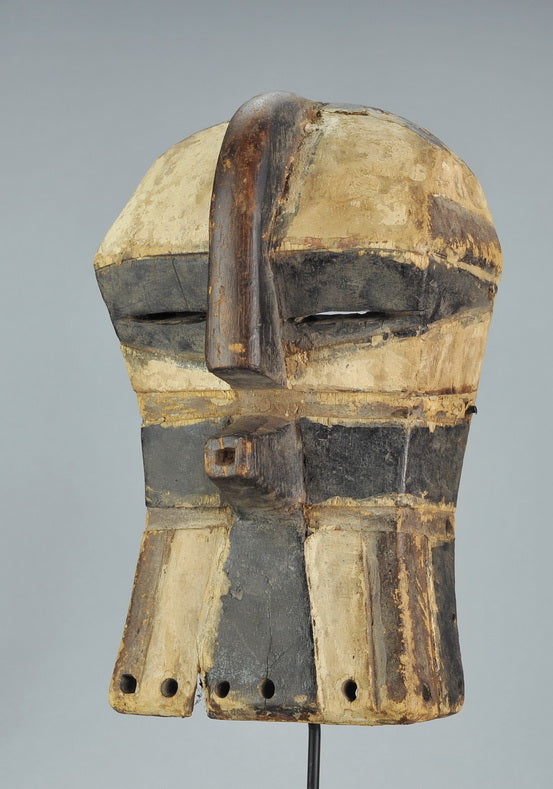 MC0985 Small Kifwebe LUBA Baluba Mask Congo DRC