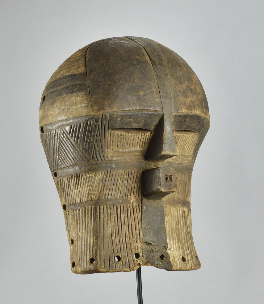 SOLD / SOLD! MC1623 Beautiful mask Kifwebe LUBA Baluba Mask Congo DRC