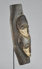 MC1673 Superbe masque double Komo Kumu Nsumbu Mask Congo