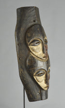 MC1673 Superbe masque double Komo Kumu Nsumbu Mask Congo