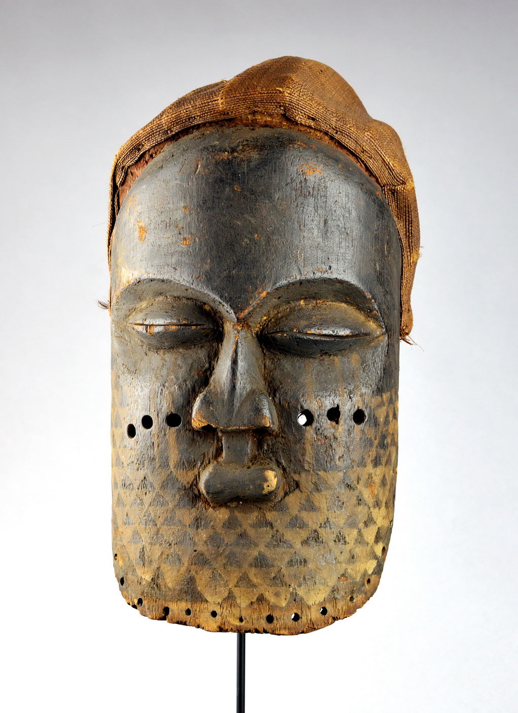 VENDU / SOLD ! MC1424 Grand masque  KUBA CONGO Rdc Mask