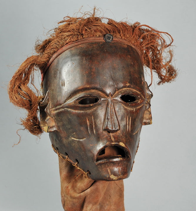 Plus disponible / No more available ! Masque Tshokwe Chokwe Tschokwe Angola Mask FB011