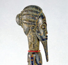 VENDU / SOLD ! MC1401 Statue ancienne Baoule Blolo Bian ou Asye Usu Baule figure