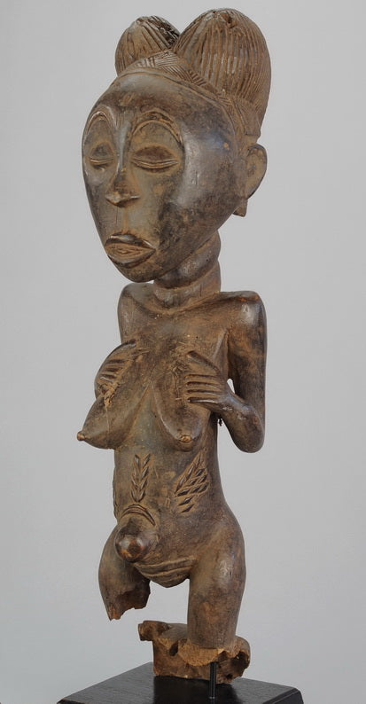 VENDU / SOLD ! MC0889 Superbe grande ancienne statue LUBA Baluba old large figure