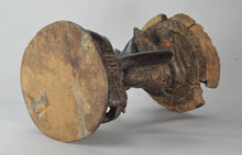 VENDU / SOLD ! MC1270  Exceptionnel Tabouret à caryatide LUBA cariatid stool Congo Rdc