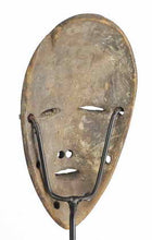 MC1092  Superbe masque miniature Lukwakongo Lega Bwami Mask Congo Rdc