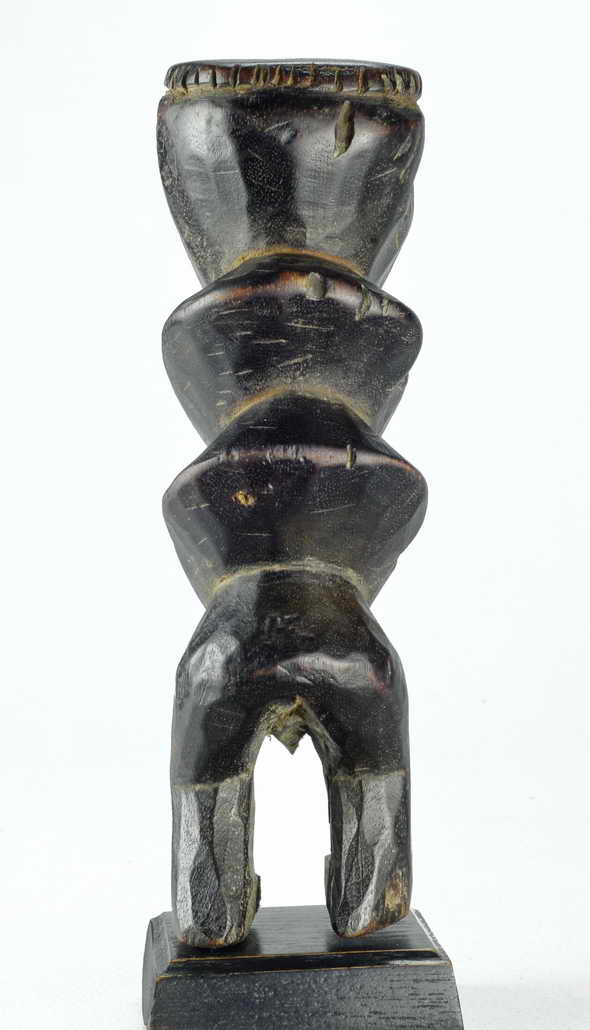 MC1348 Belle statuette zigzag Yanda Zande Azande figure Ubangi Congo R ...