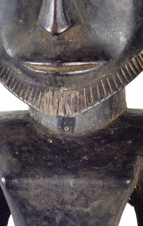 Statue Africaine FANG En Bois Sculpté à La Main - Figurine Ancestrale Côte D'Ivoire | Art Tribal