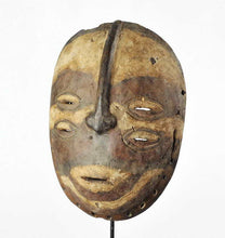 MC1301 Extrèmement rare masque Wondolomina Bembe Mask Congo Rdc