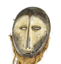 MC1551 Beautiful bearded mask Lega African mask Congo DRC