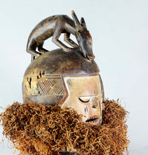 Réservé / Reserved ! MC2086  Grand masque heaume à l'antilope SUKU Helmet Mask Provenance